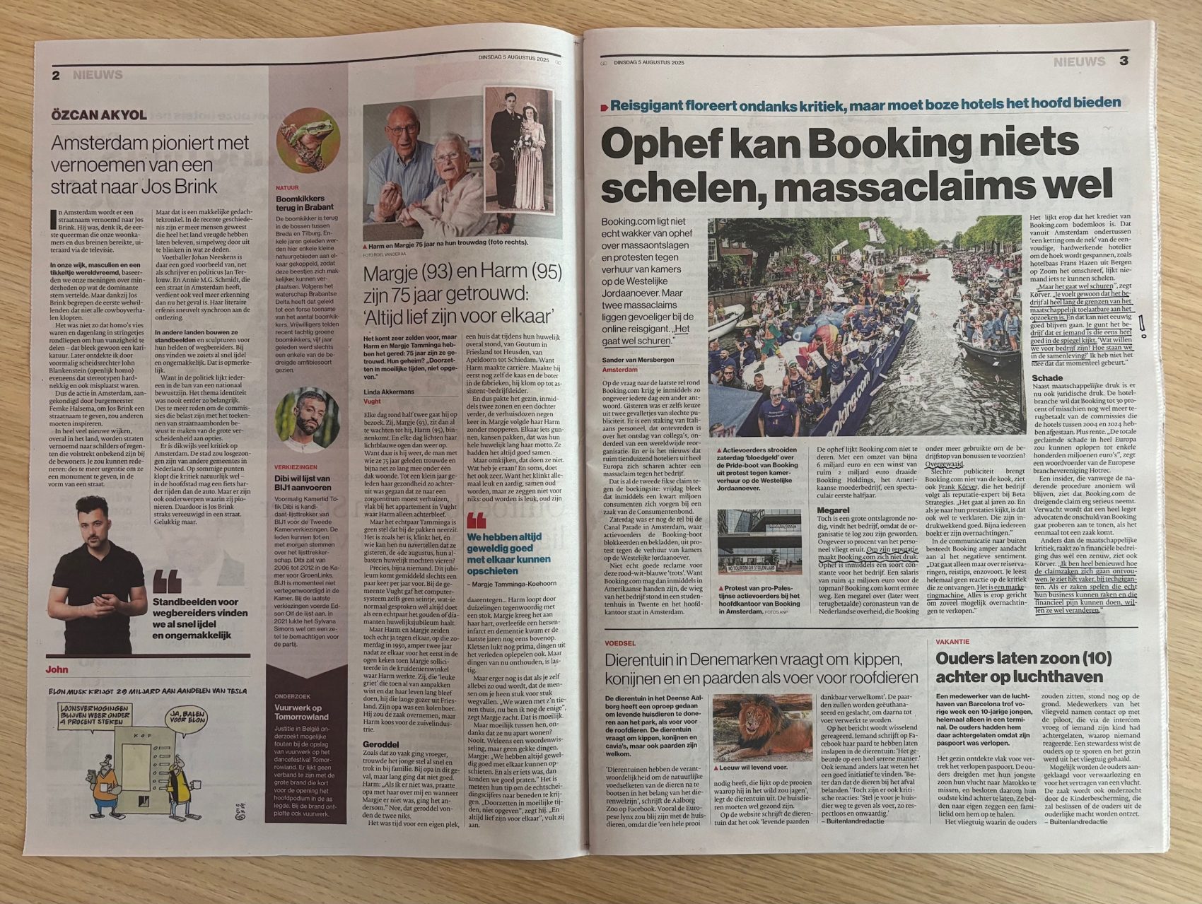 Frank Körver werd door het Algemeen Dagblad geïnterviewd over de reputatie en communicatie Booking.com. Het artikel verscheen op dinsdag 5 augustus.